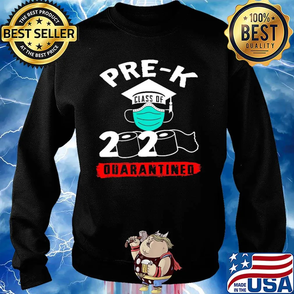 Pre-k grad graduation class of 2020 quarantined toilet paper mask s Sweater
