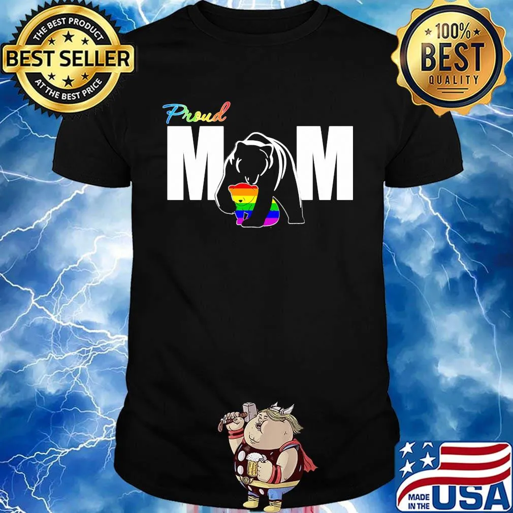 Proud Mom Bear LGBT Pride Shirt