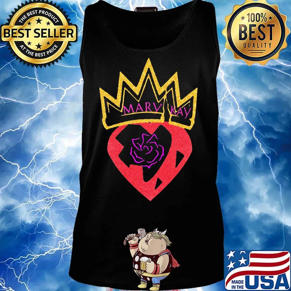 Queen strawberry mary kay logo diamond s Tank top