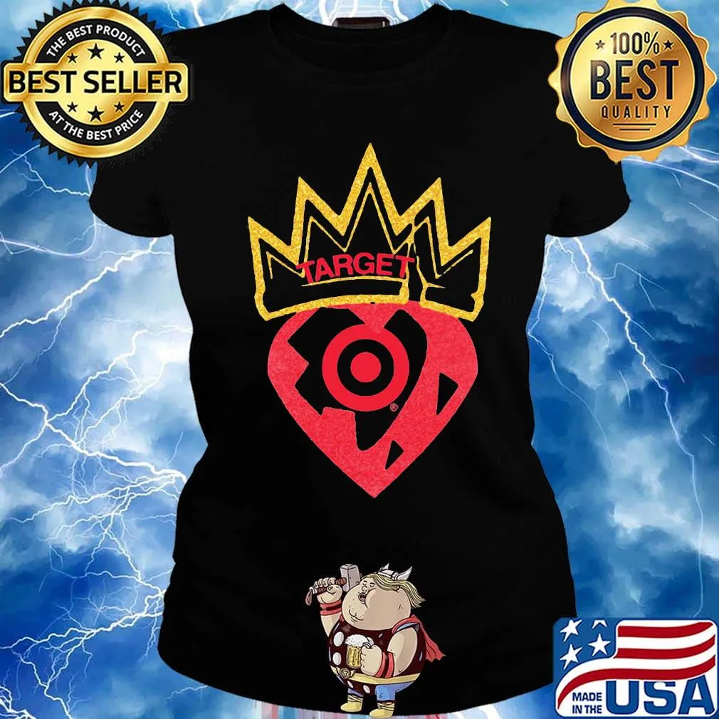 Queen strawberry target logo diamond s Ladies tee