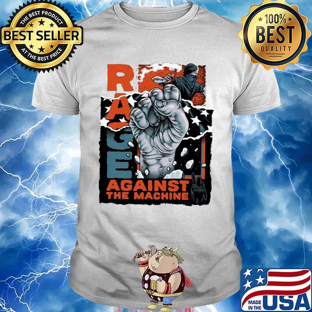 Rage against the machine black lives matter shirt
