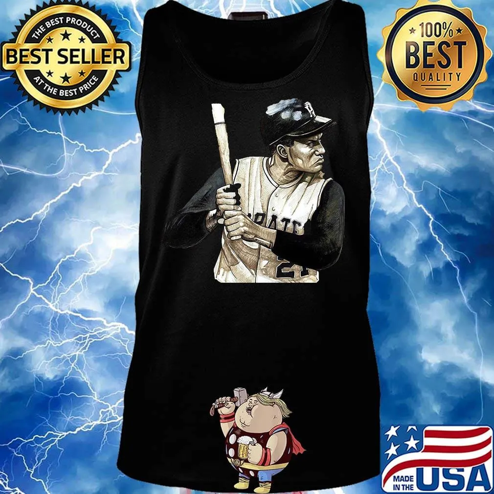 Roberto clemente pittsburgh pirates baseball art s Tank top