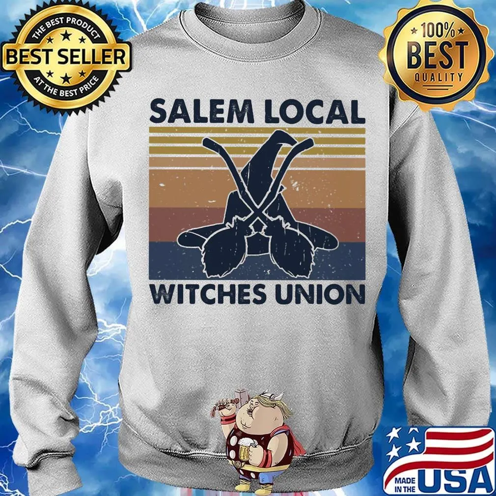 Salem Local Witches Union Vintage Retro Shirt Sweater