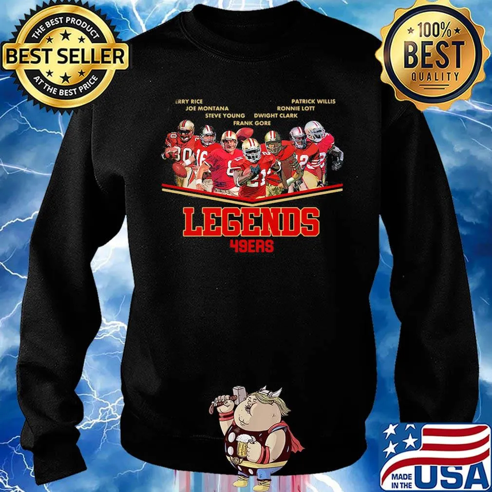 San francisco 49ers football team player legends s Sweater