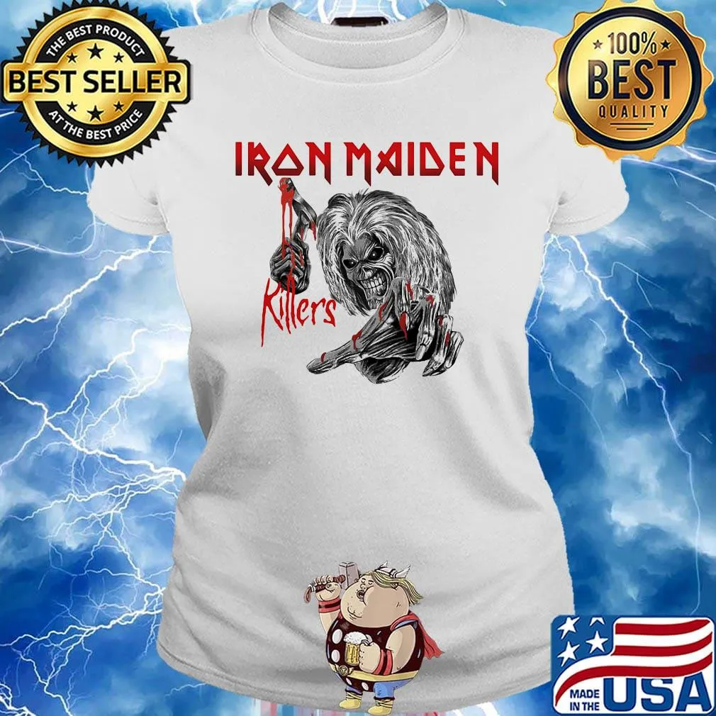 Skull iron maiden killers s Ladies tee