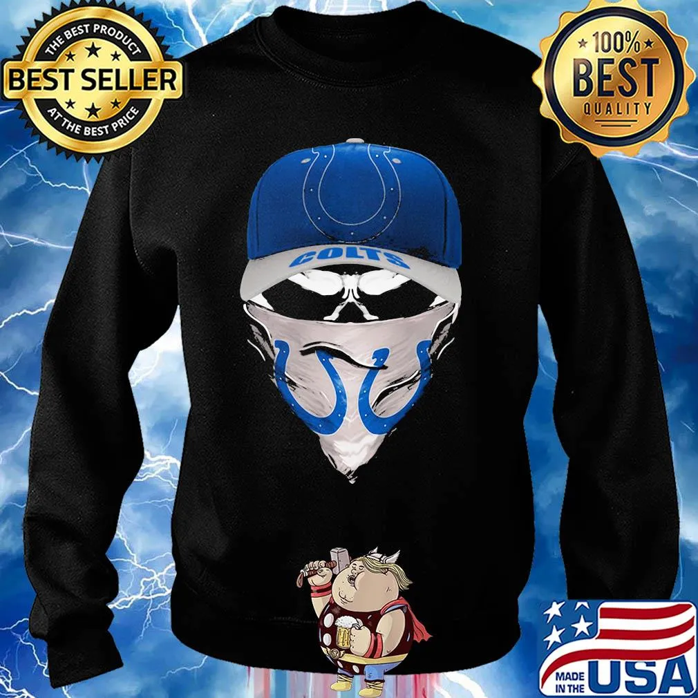 Skull mask indianapolis colts football s Sweater