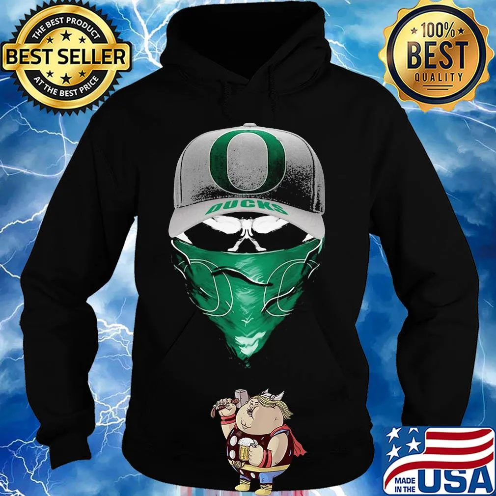 Skull mask oregon ducks football s Hoodie