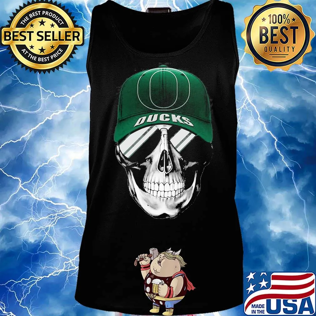 Skull smile oregon ducks s Tank top