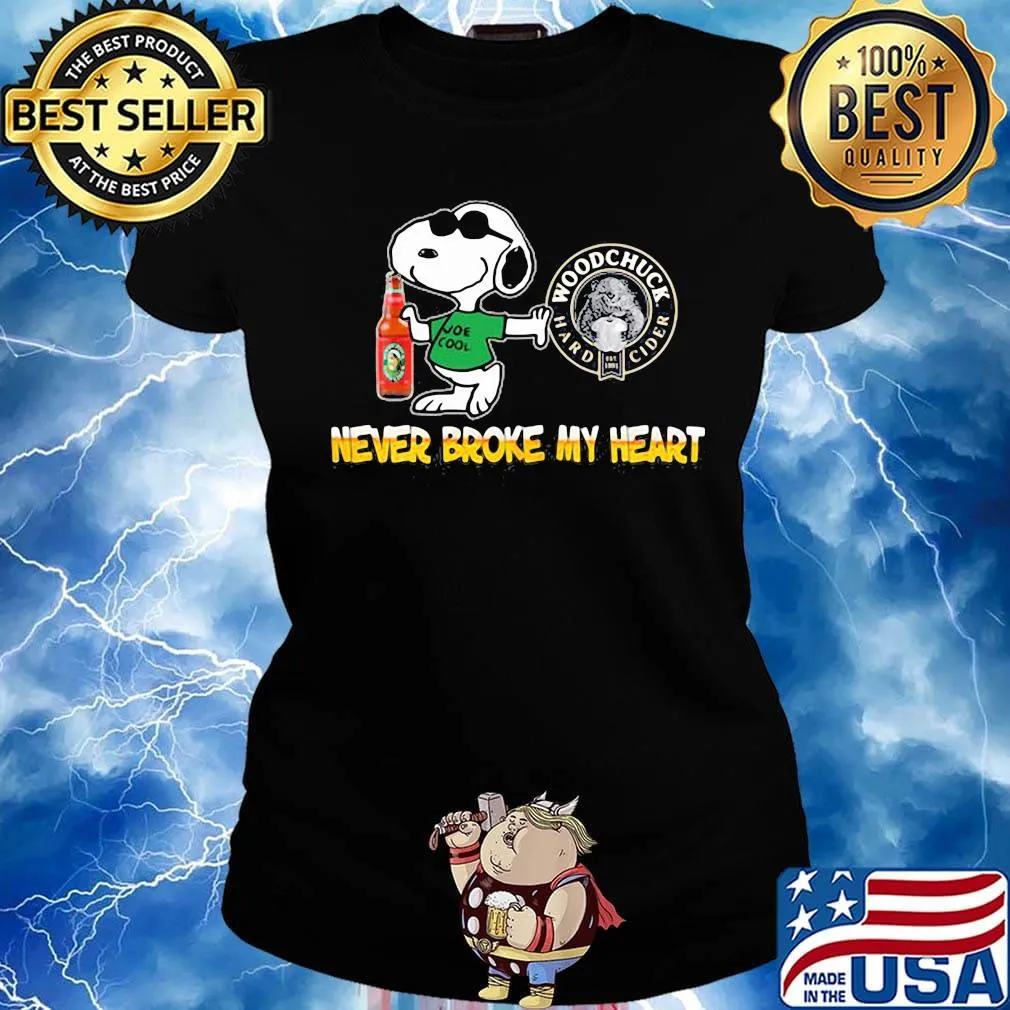 Snoopy sierra nevada beer never broke my heart s Ladies tee
