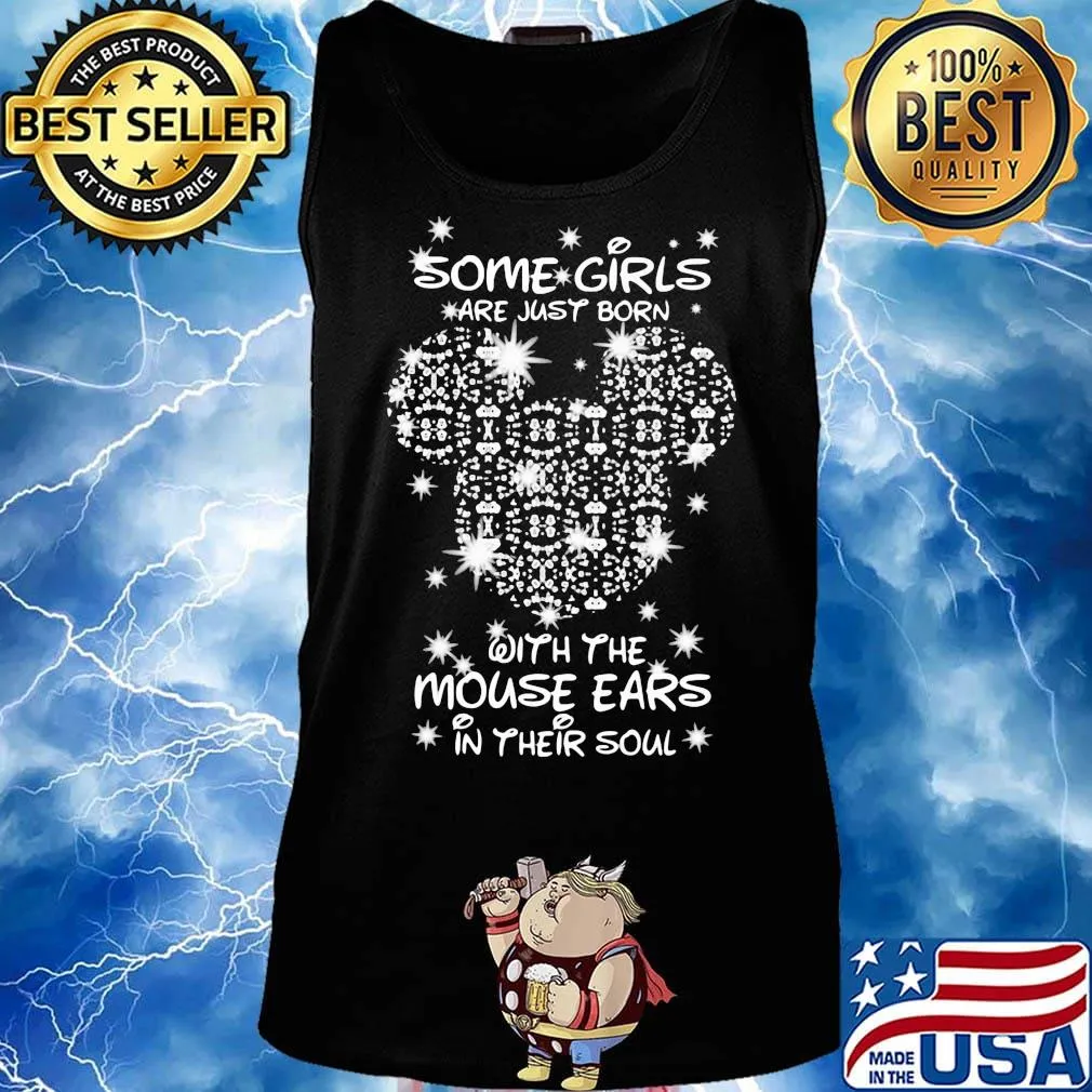 Some girls are just born with the mouse ears in their soul diamond s Tank top