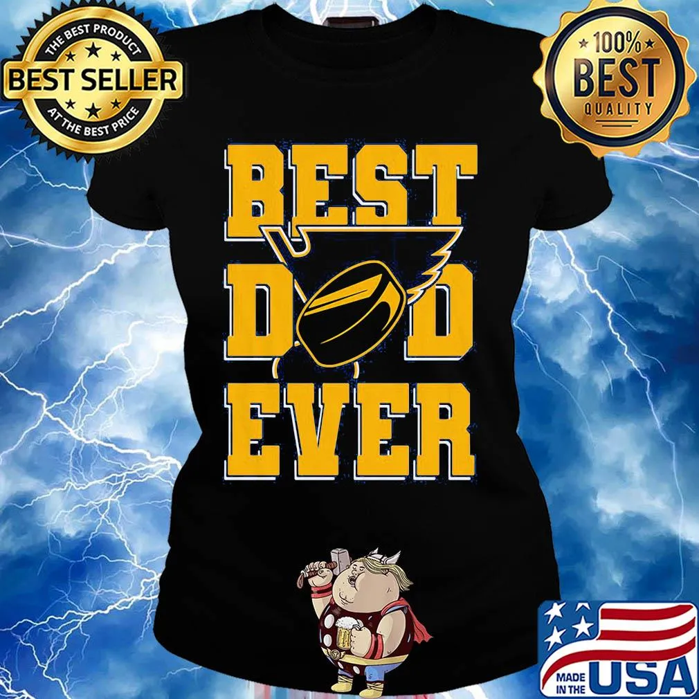 St. louis blues best dad ever happy father's day s Ladies tee