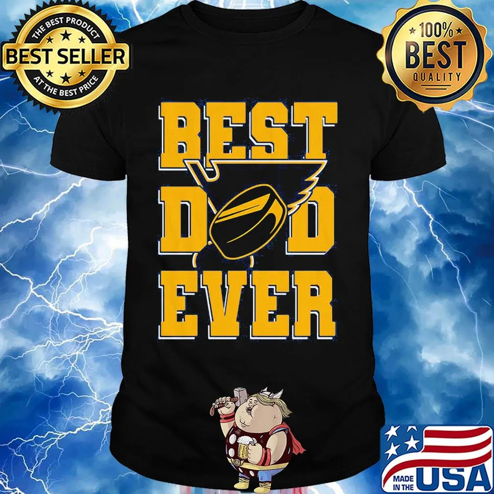 St. louis blues best dad ever happy father's day shirt