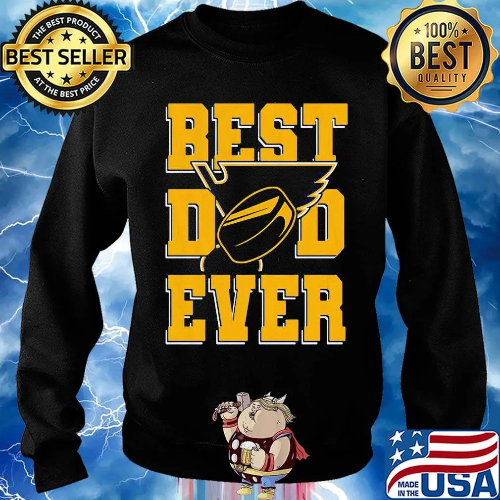 St. Louis blues hockey best dad ever happy father's day s Sweater