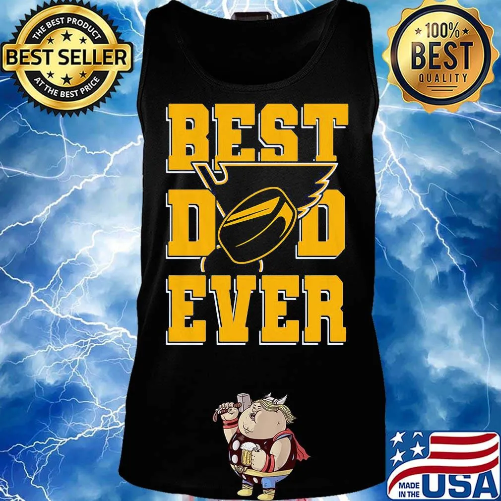 St. Louis blues hockey best dad ever happy father's day s Tank top