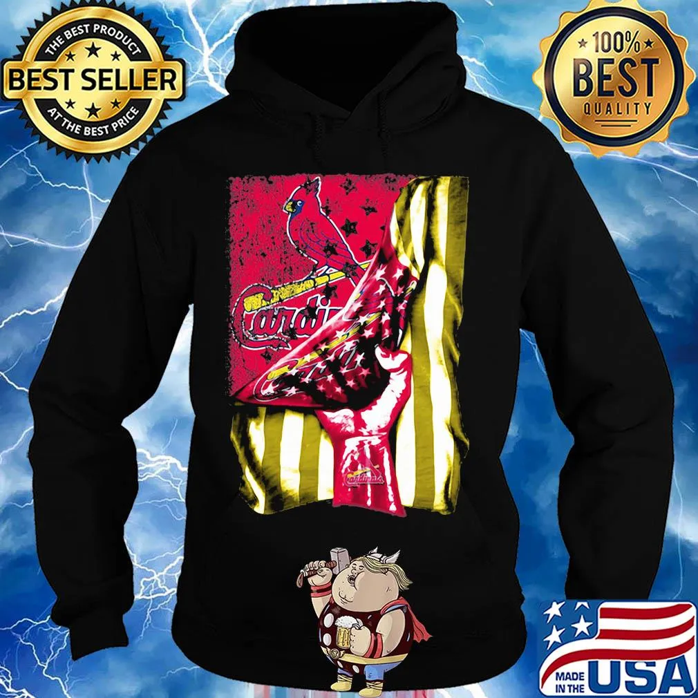 St.louis cardinals american flag independence day s Hoodie