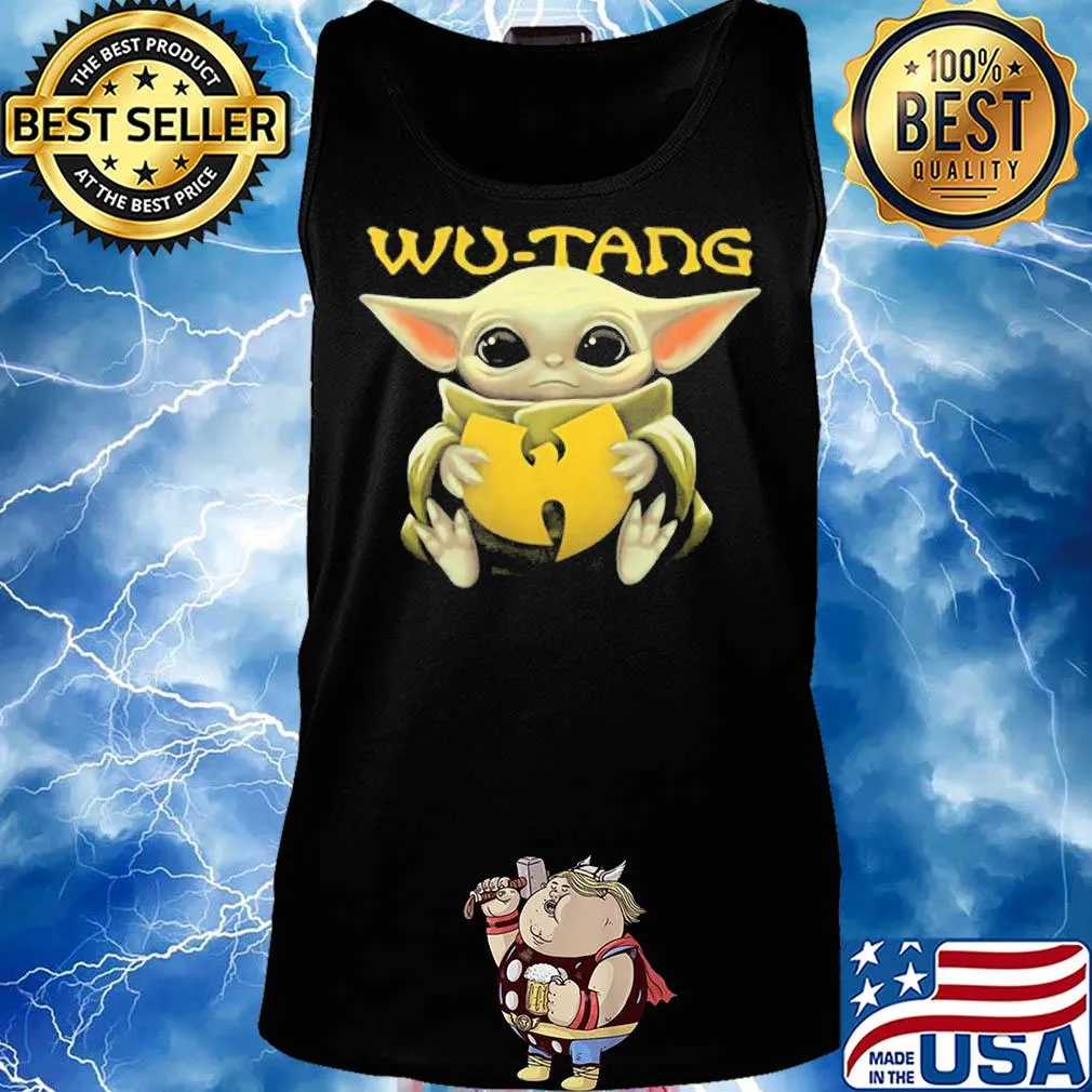 Star wars baby yoda hug wu-tang clan s Tank top