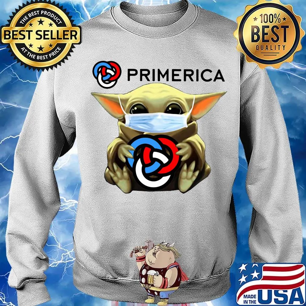 Star wars baby yoda mask hug primerica s Sweater