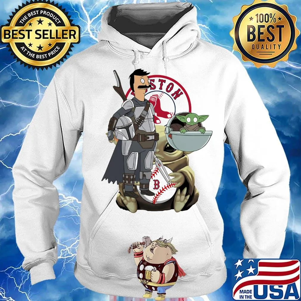 Star wars darth vader and baby yoda boston red sox s Hoodie