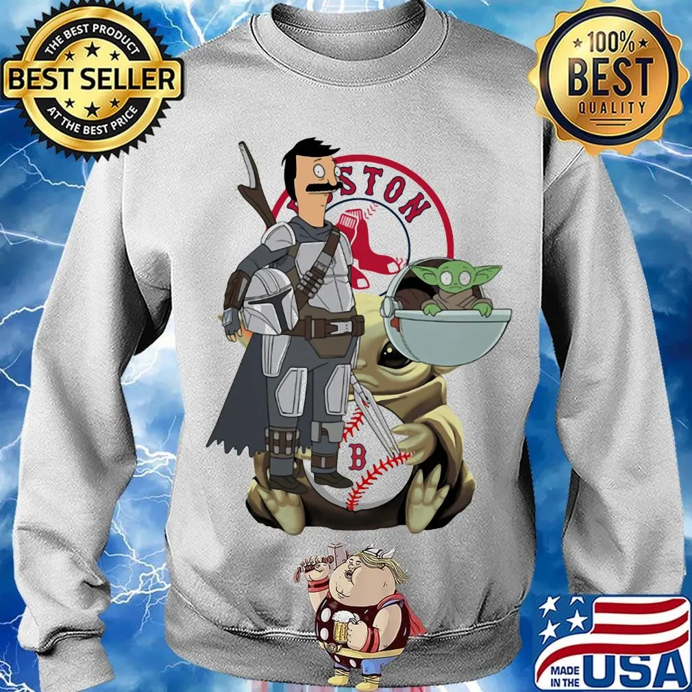 Star wars darth vader and baby yoda boston red sox s Sweater