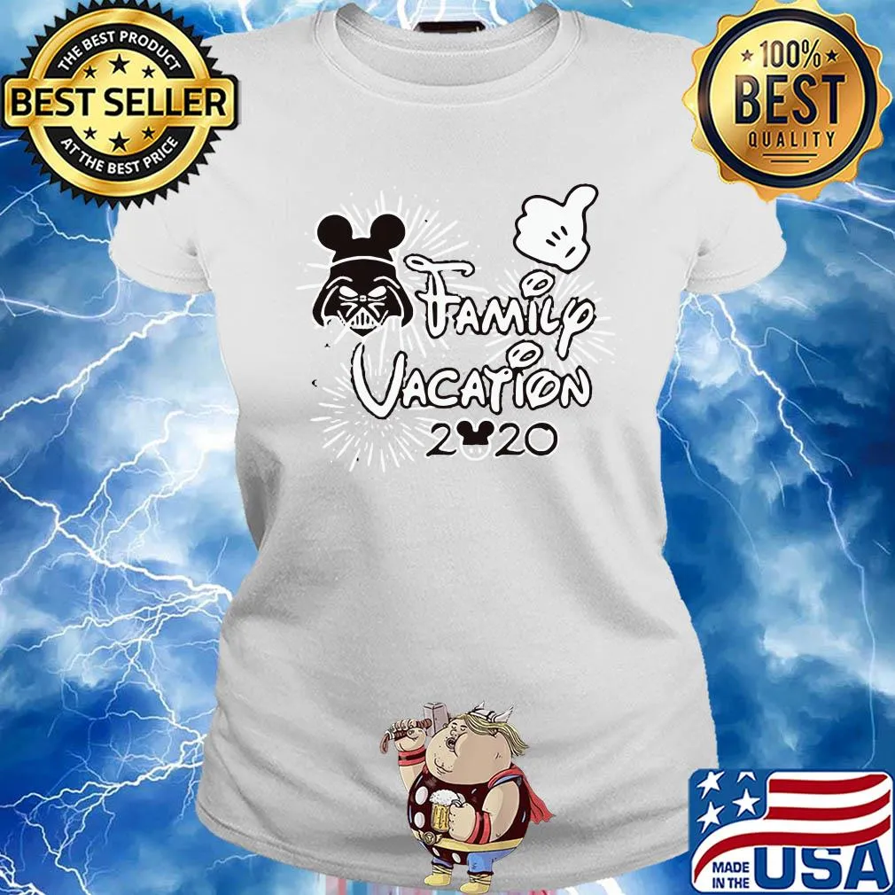 Star wars darth vader family vacation 2020 mickey mouse s Ladies tee