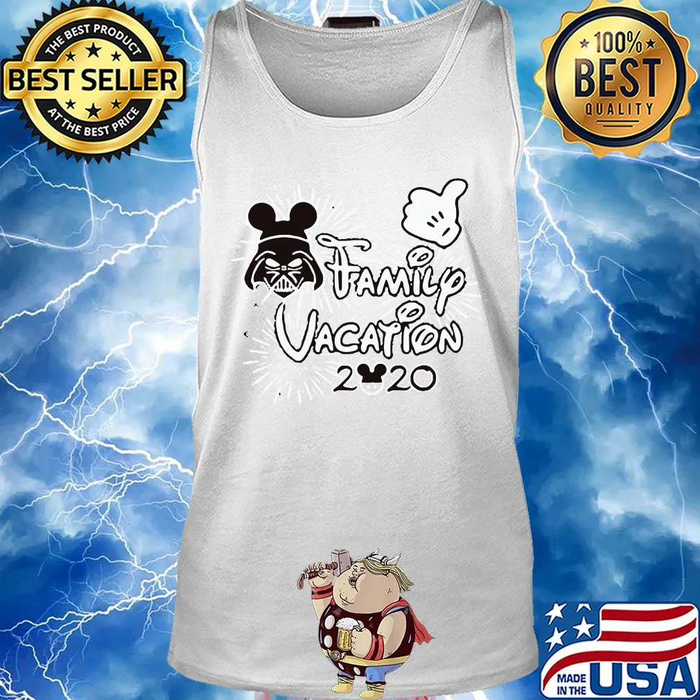 Star wars darth vader family vacation 2020 mickey mouse s Tank top