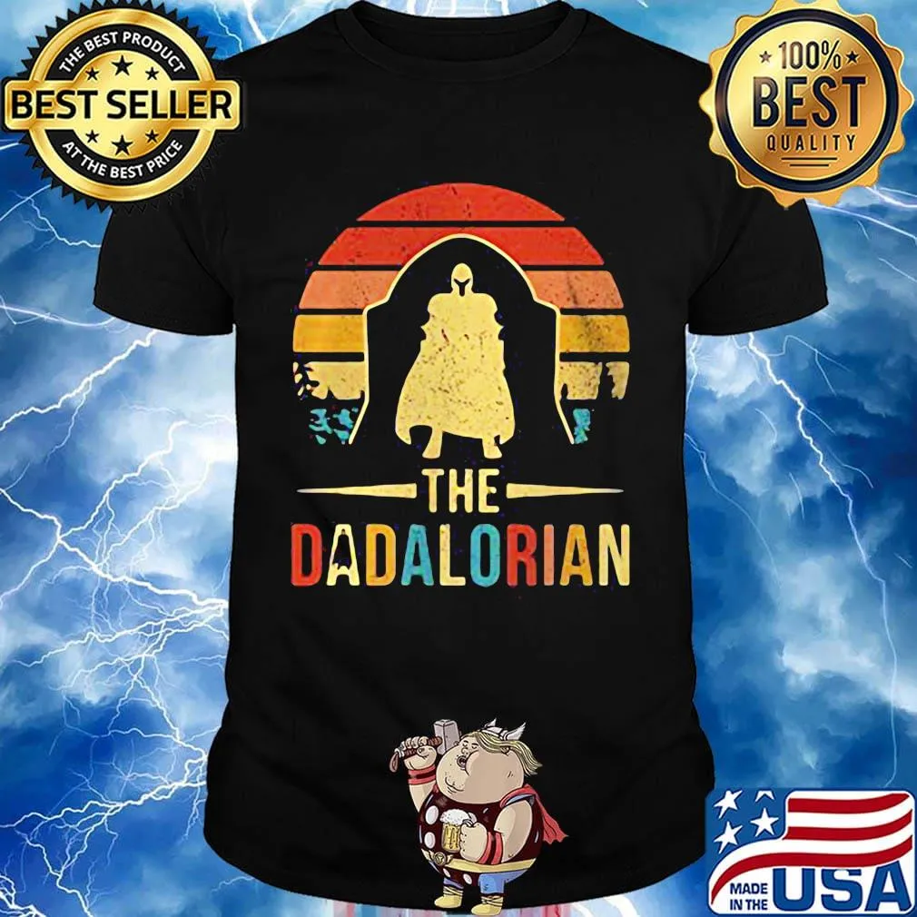Star wars the dadalorian vintage retro shirt