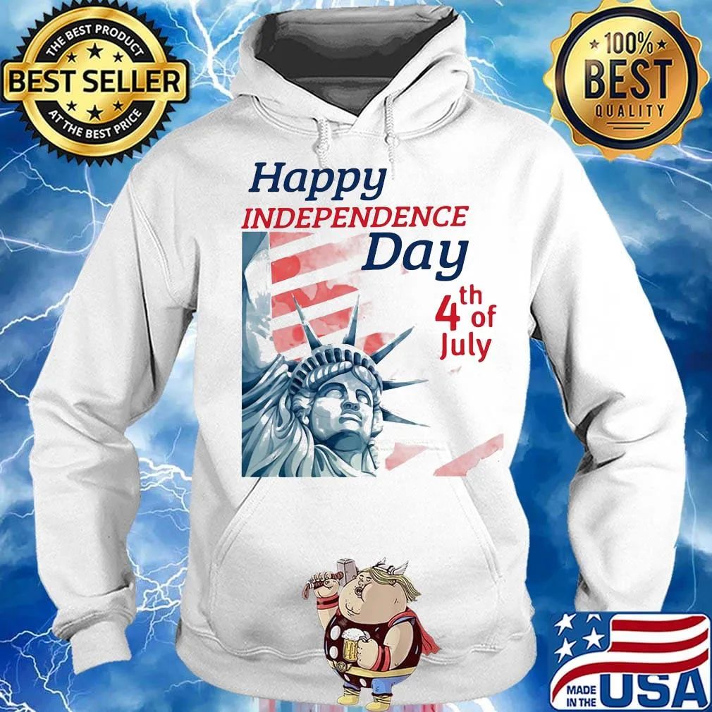 Statue of liberty happy independence day 4th of july s Hoodie