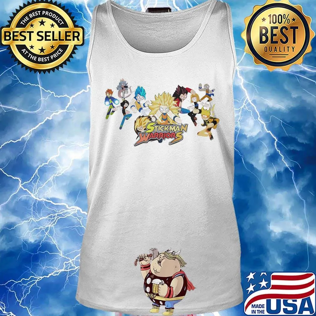 Stickman warriors super dragon shadow fight hack s Tank top
