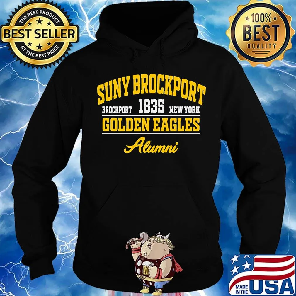 Suny brockport 1835 new york golden eagles alumni s Hoodie