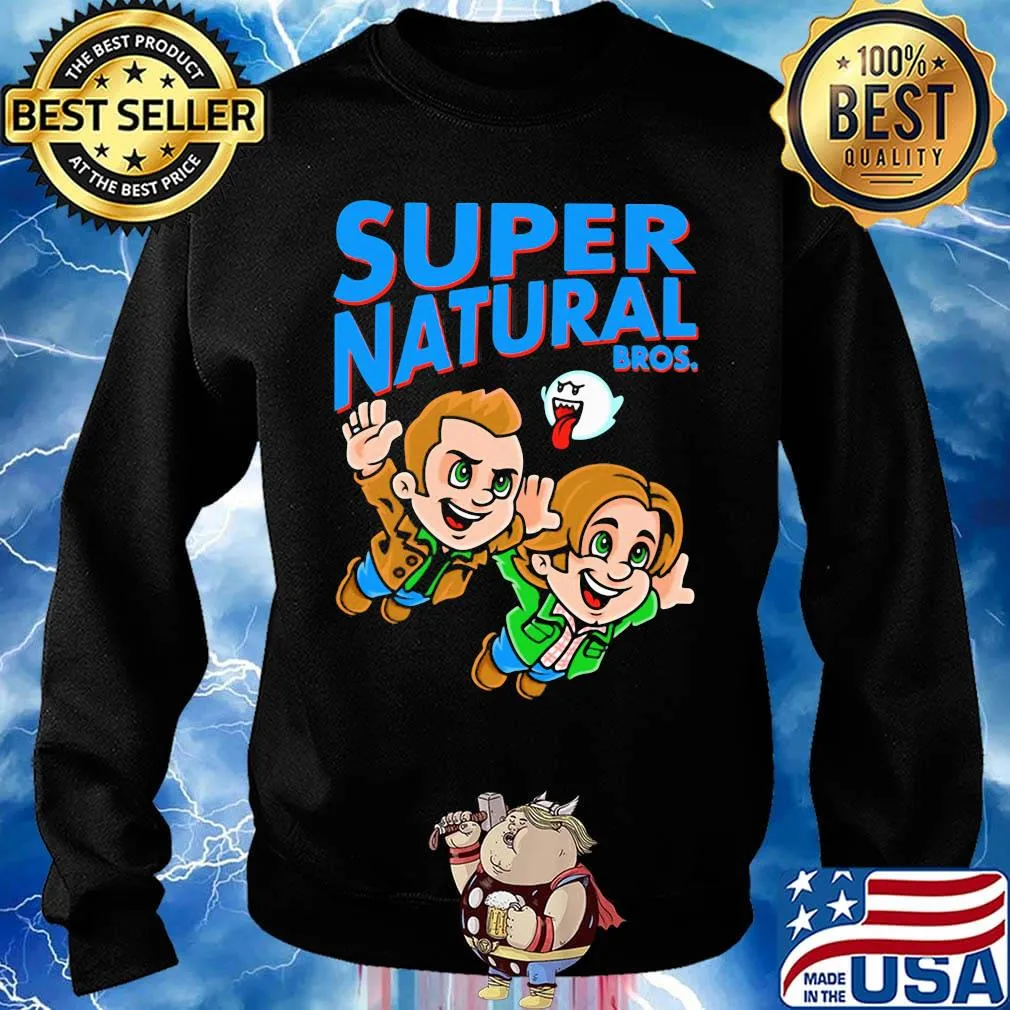 Super natural bros mario mashup s Sweater