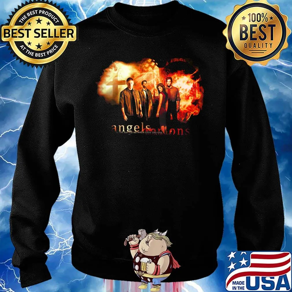 Supernatural angels seasons fire s Sweater