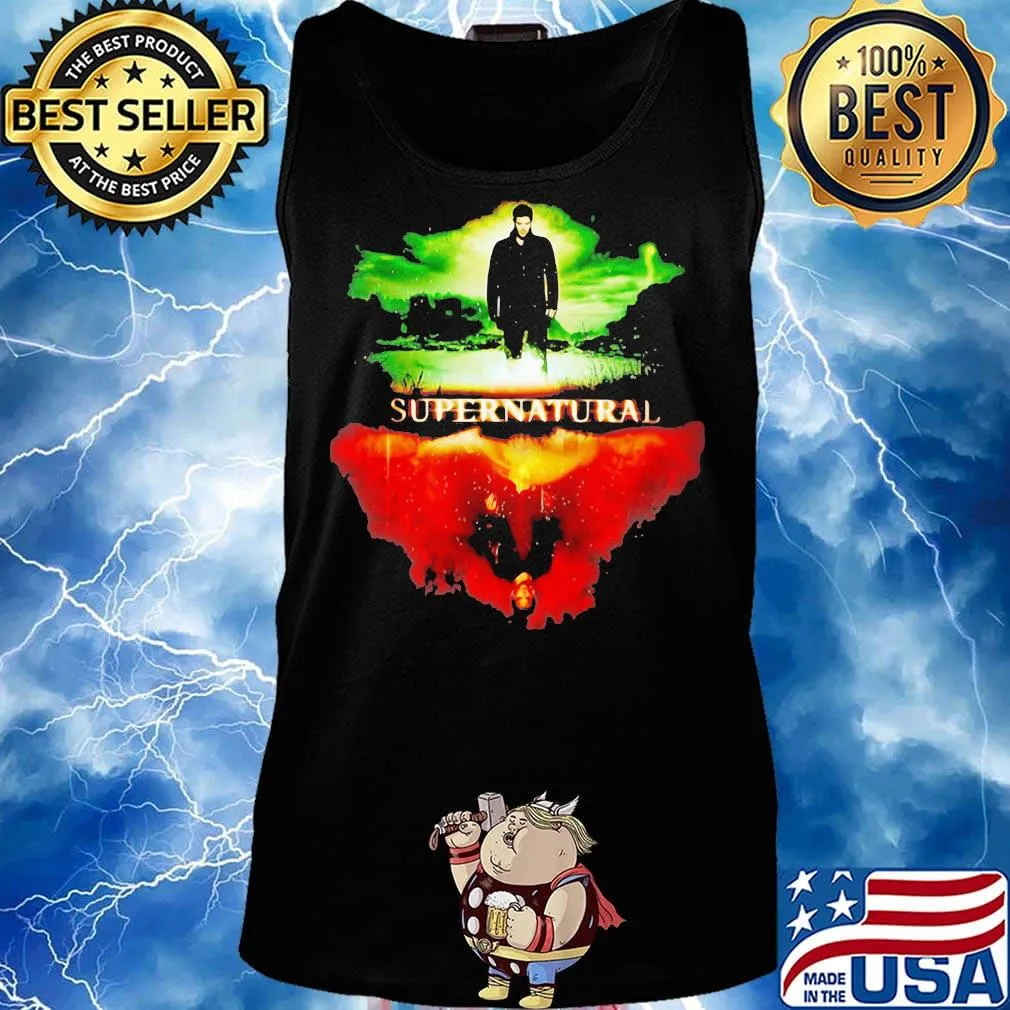 Supernatural water reflection mirror s Tank top