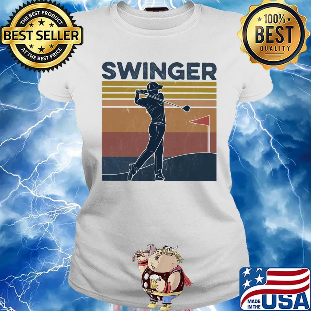 Swinger golf vintage retro s Ladies tee