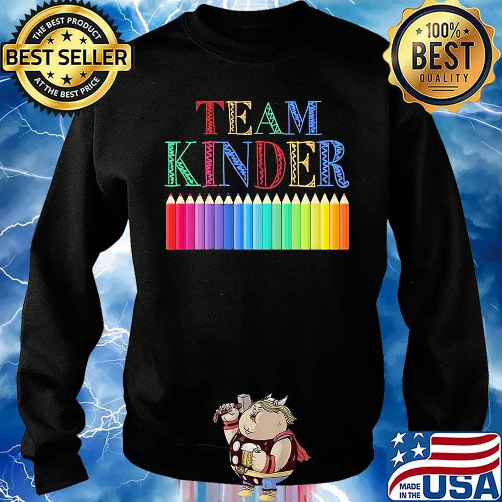 Team kinder color pencil s Sweater