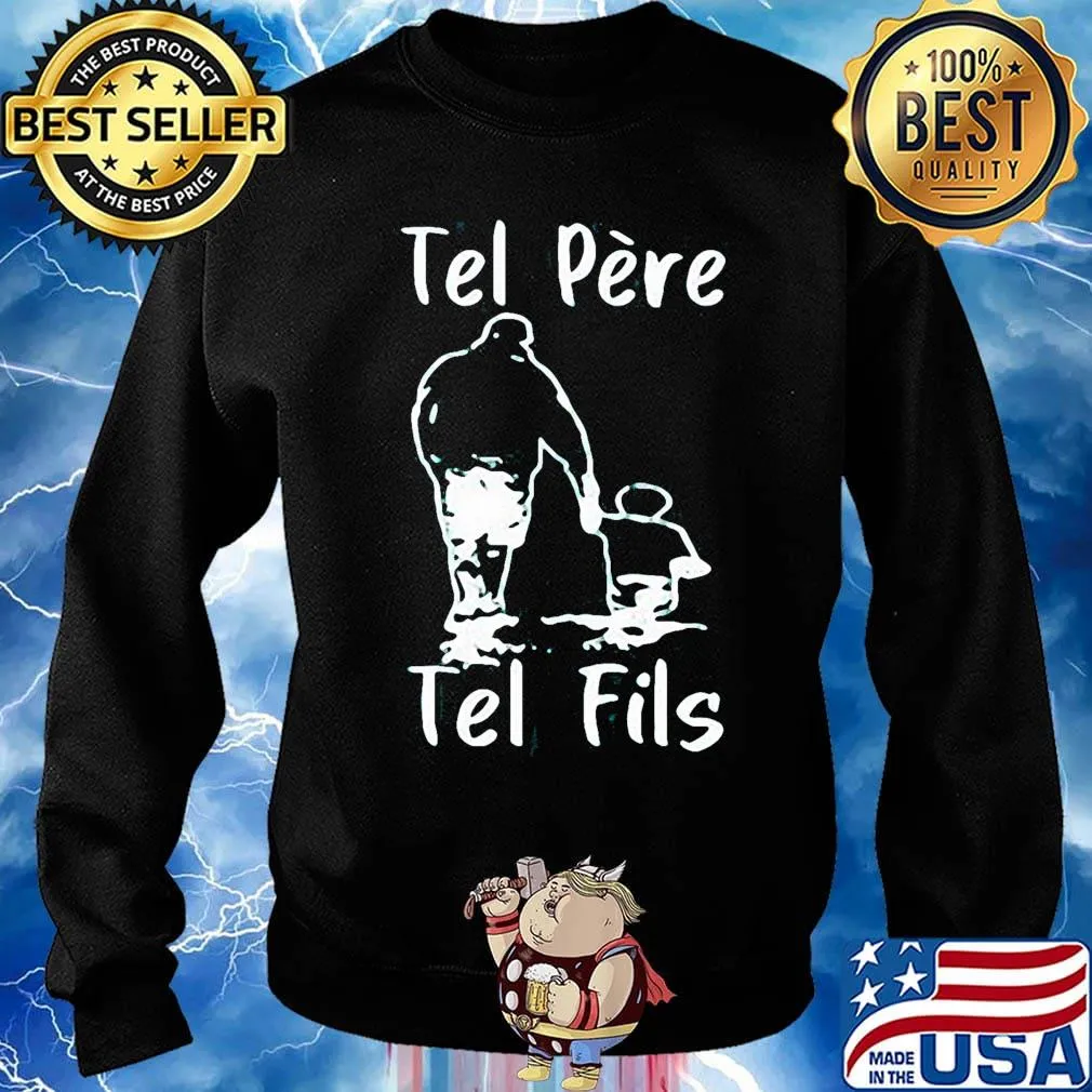 Tel père Tel fils Dad and Boy s Sweater