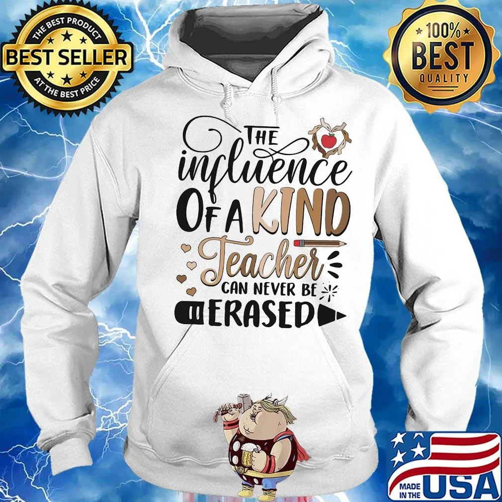 The influence of a kind teacher can never be erased hearts black lives matter s Hoodie