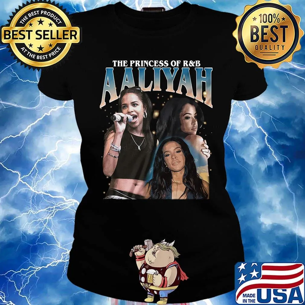 The princess of r&b aaliyah s Ladies tee