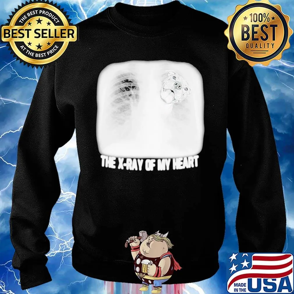 The x-ray of my heart pitbull s Sweater