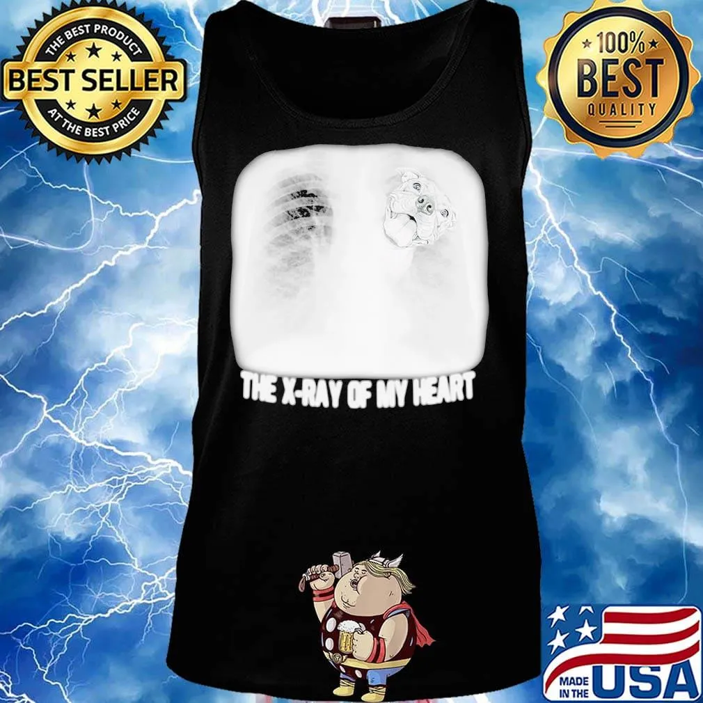 The x-ray of my heart pitbull s Tank top