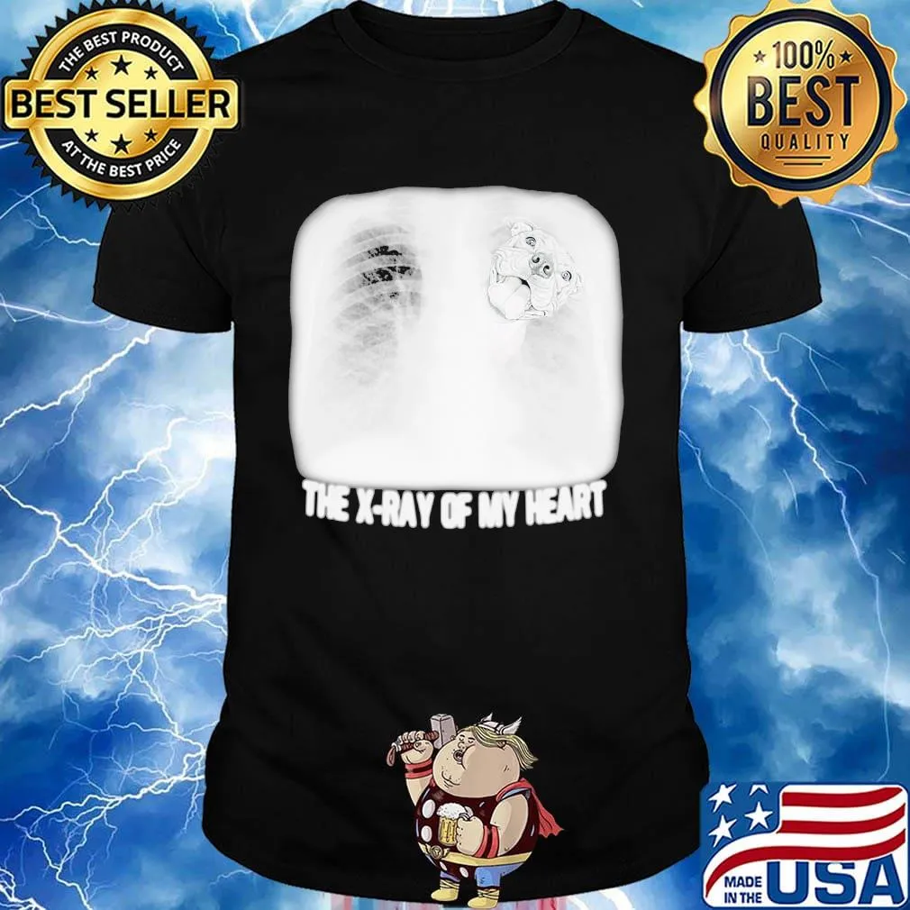 The x-ray of my heart pitbull shirt
