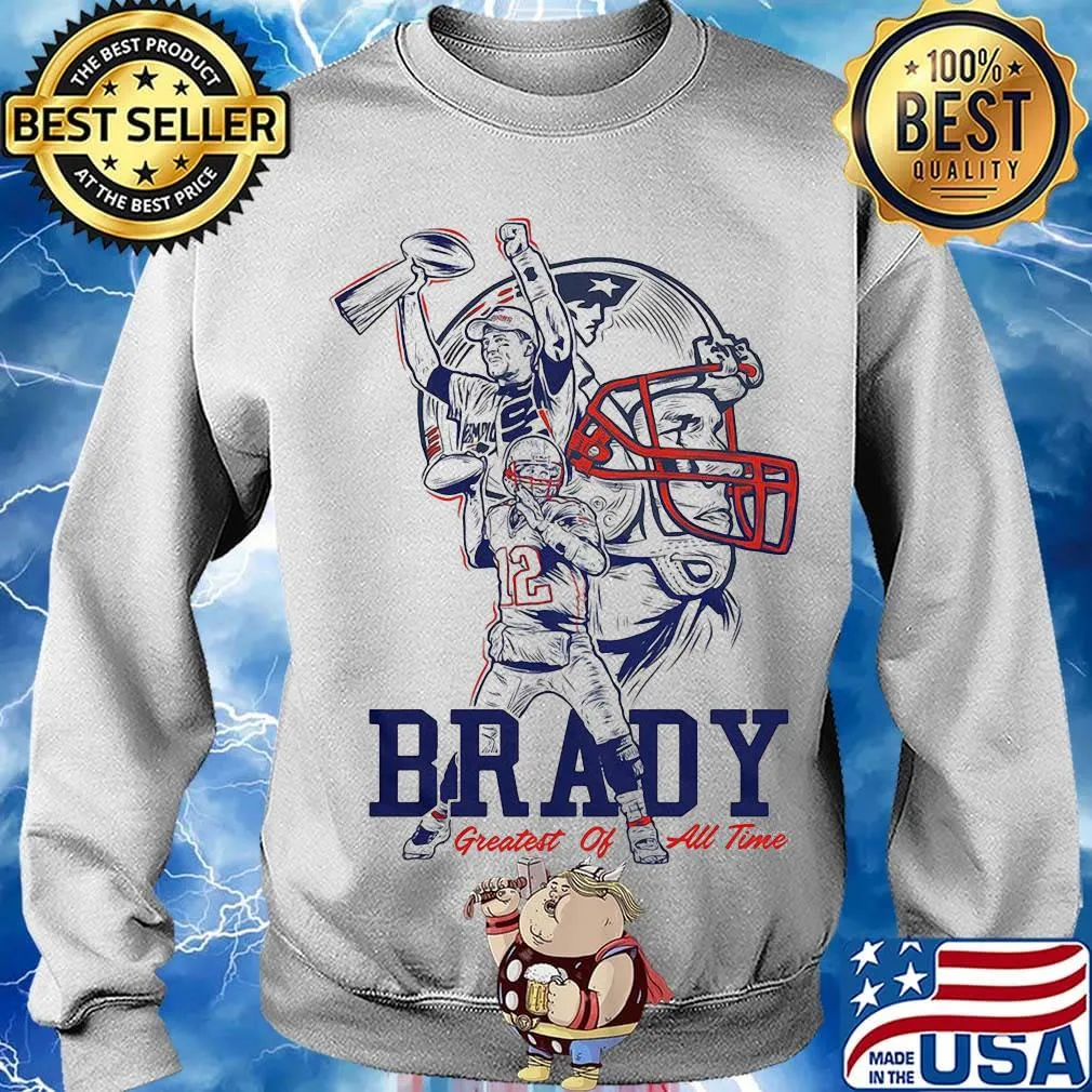 Tom brady new england patriots greatest of all time s Sweater