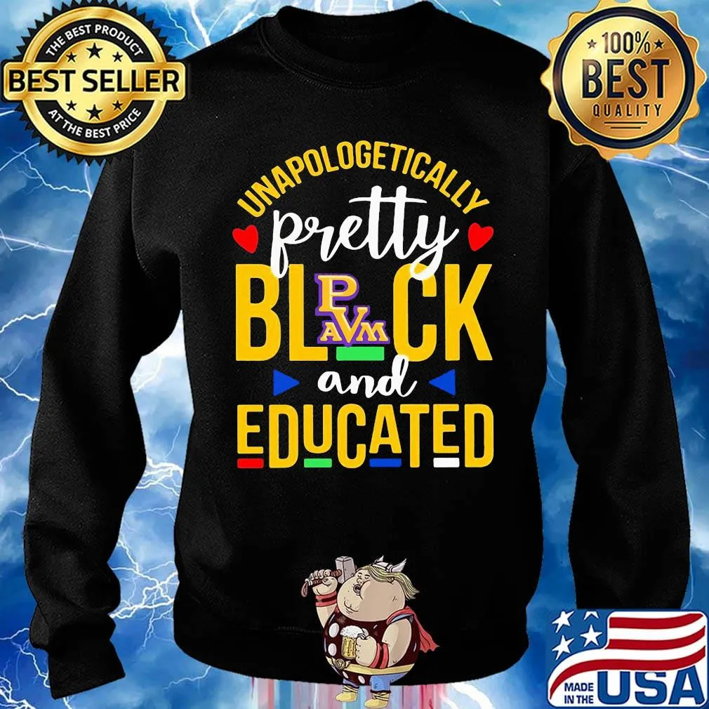Unapologetically pretty black and educated prairie view a&m university styles 90's s Sweater