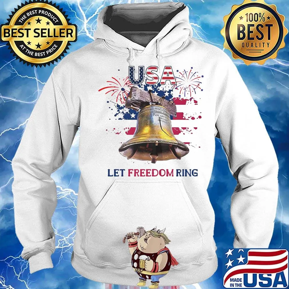 Usa let freedom ring firework america 4th of july independence day s Hoodie
