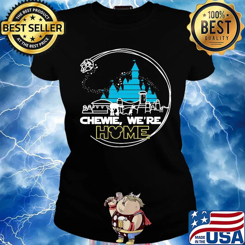 Walt disney chewie we're home s Ladies tee
