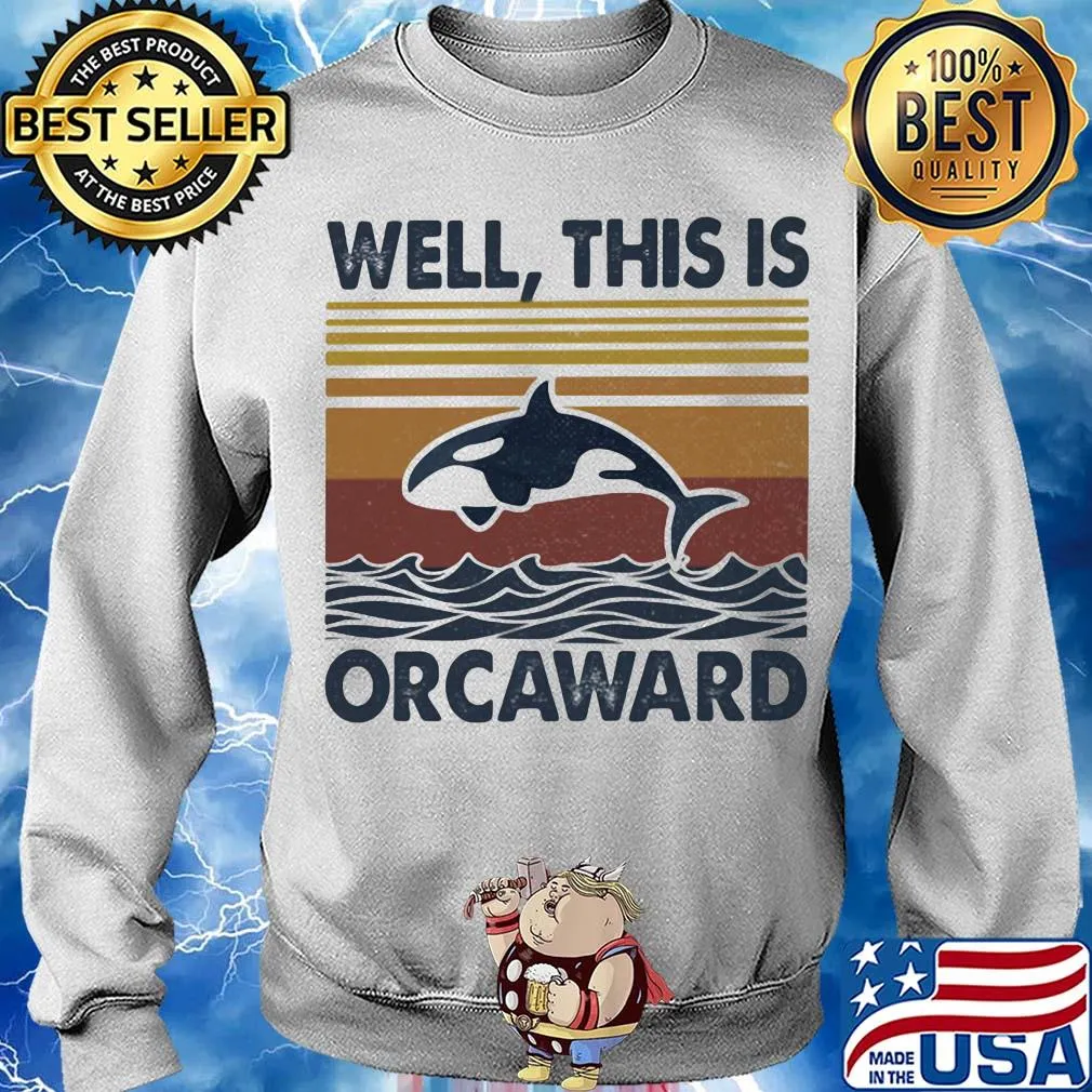 Well this is orcaward sea vintage retro s Sweater
