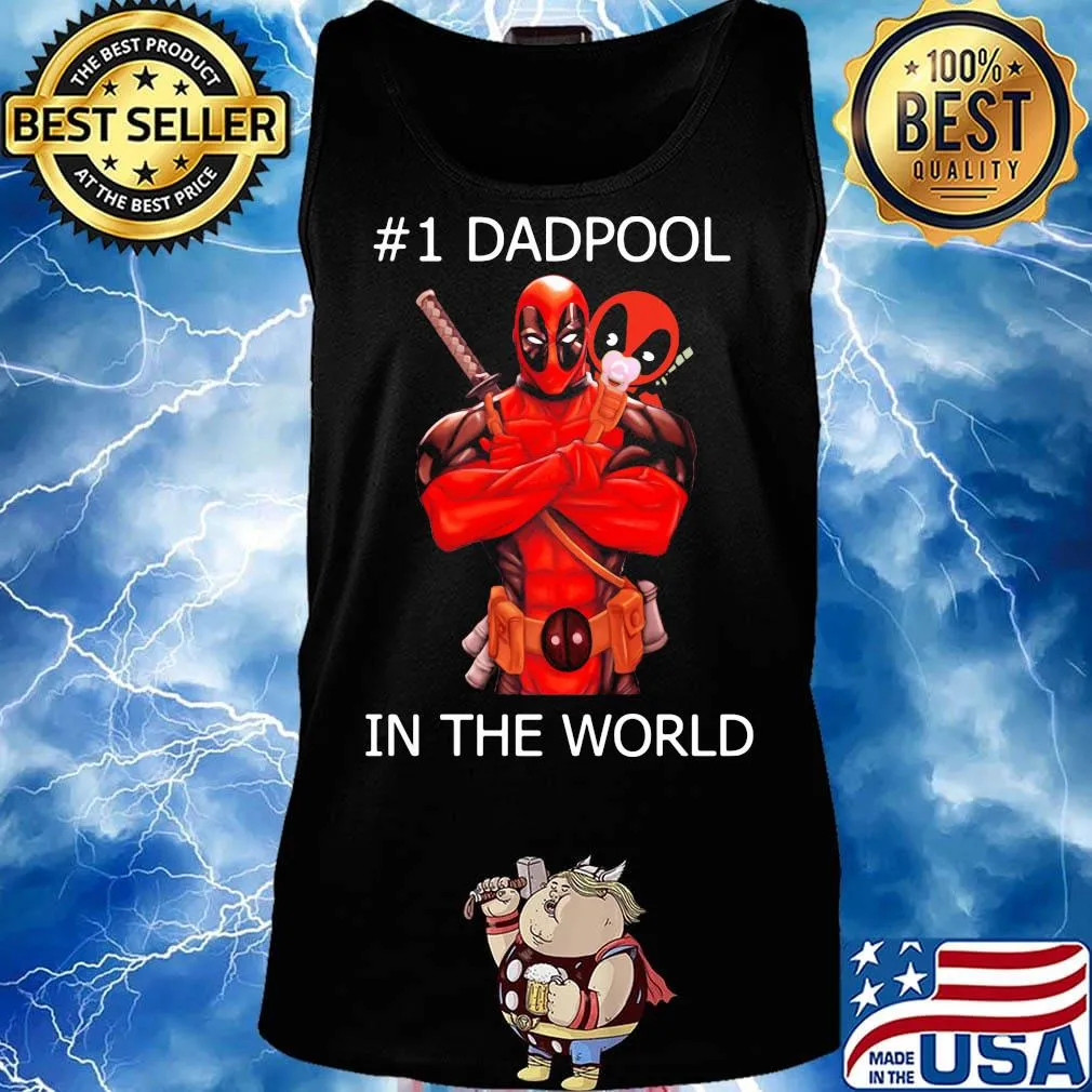#1 Dadpool in the world s Tank top