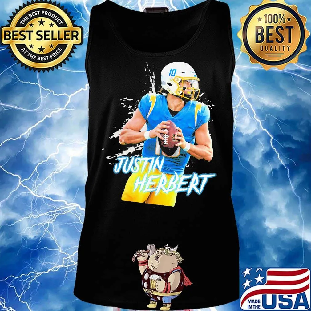10 justin herbert los angeles football s Tank top
