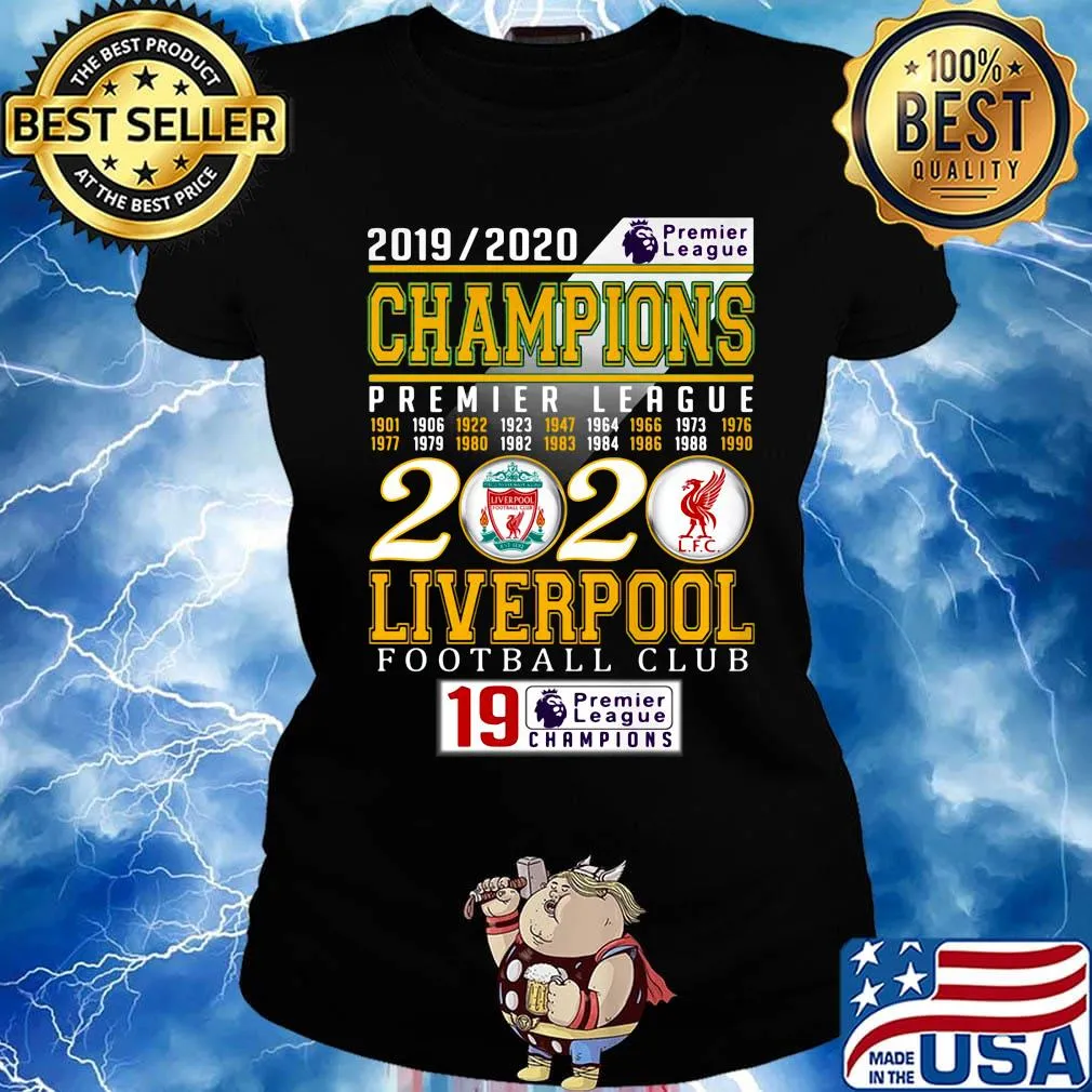 2019 2020 champions premier league 2020 liverpool football club s Ladies tee