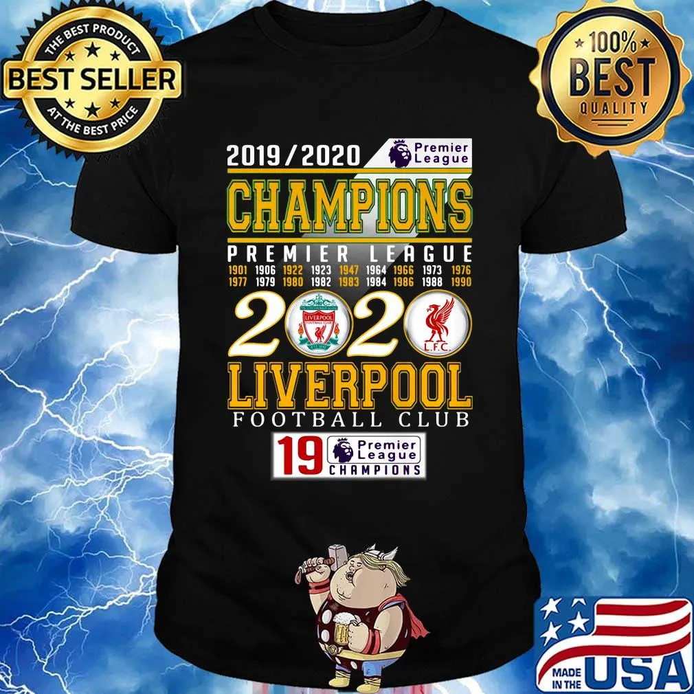 2019 2020 champions premier league 2020 liverpool football club shirt