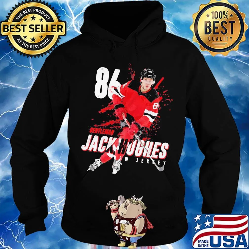 86 gentleman jack hughes new jersey hockey s Hoodie
